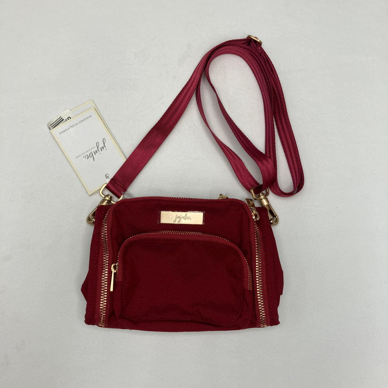 JuJuBe Burgundy Mini BFF Cross-Body Bag Kidzmax - Main Image