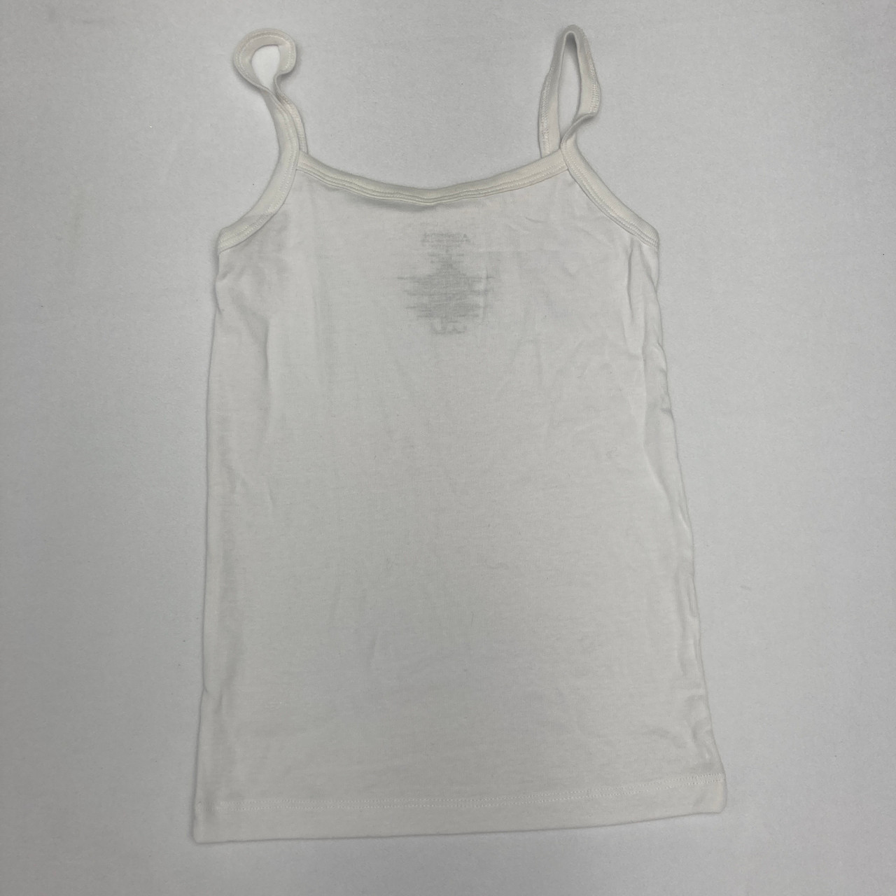 MaidenForm White Bow Tank Top Large