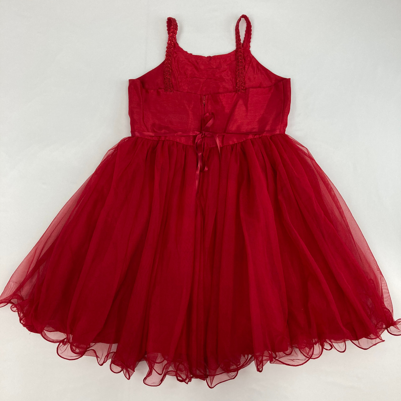 Red Tule Dress 14 yr