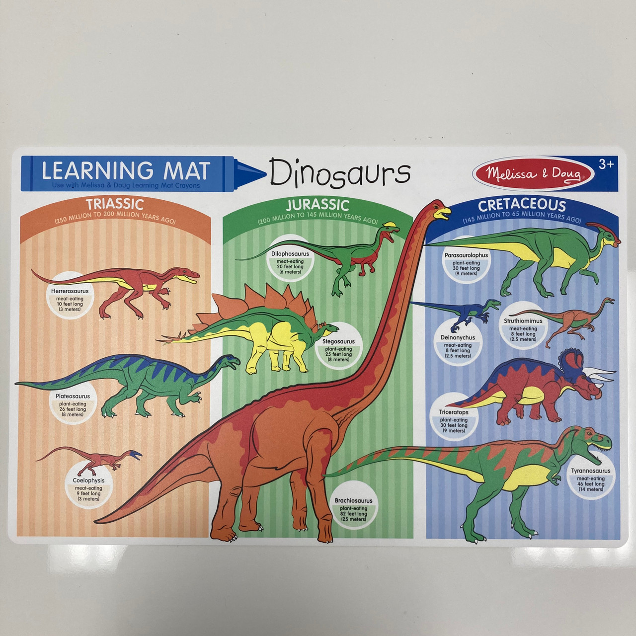 Melissa and deals doug dinosaur mat