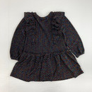 Habitual Metallic Pleated Dress 2T