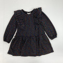 Habitual Metallic Pleated Dress 2T