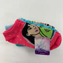 Disney 6pk Princess No Show Socks Size 6-8.5