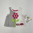 Kids Headquarters Lady Bug Flower Tank 3-6 mth