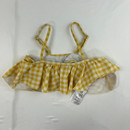 Billabong Plaid Swim Top 4 yr