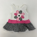 Kids Headquarters Floral Ruffle Top 3-6 mth