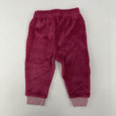 First Impressions Velour Pink Joggers 12 mth