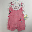 Little Me 2-pk Butterfly Romper 6 mth
