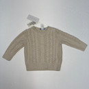 Ralph Lauren Cream Cable Knit Sweater 18 mth