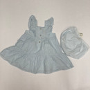 First Impressions Eyelet 2-pc Dress 18 mth