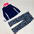 Max & Olivia Big Girls 3-pc Festive Pajama Set L (10-12)