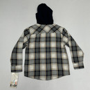 Kids Headquarters Plaid Hoodie 4 Yr