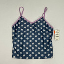 ID Ideology Daisy Blue Swim Top L