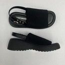 Steve Madden Black Platform Sandals 2M