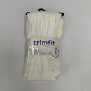 Trimfit White Tights 2 pk 10-14