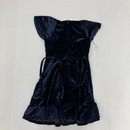Little Angels Blue Velvet Dress 4 yr