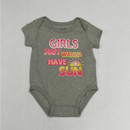 Hurley Girls Sun Onesie 3 mth