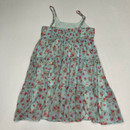 Rare Editions Gold Streak Carnation Dress 12 Yr