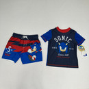 Sonic Rash Guard 2-Pc Set 4 Yr