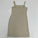 Rare Editions Beige Checkered Dress 16