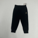 Jordan Black Gold Logo Sweatpants 24m