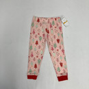 Max & Olivia Pink Holiday PJ Pants 3T
