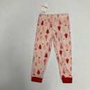 Max & Olivia Pink Holiday PJ Pants 3T