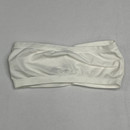 White Padded Strapless Bra XL