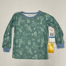 Max & Olivia Green Animal PJ Shirt 24m