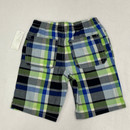 Kids Headquarters Green Plaid Shorts 6