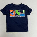 Under Armour Navy Blue Athletic Shirt 2T
