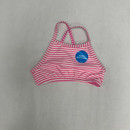 Carters Pink Striped Bikini Top 2T