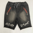 Kinderkind Black Future Denim Shorts 6
