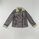 Joujou Shinny Faux-Leather Jacket Large