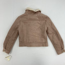 Blueberi Gold Taupe Suede Jacket 5 yr