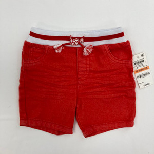 First Impressions Matador Red Denim Shorts 12 mth