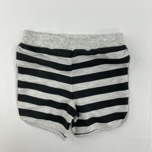 First Impressions Gray Stripe Shorts 12 mth