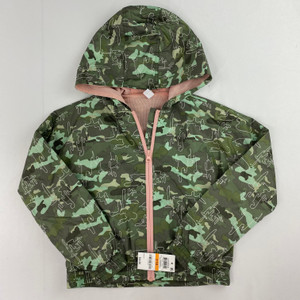 Ideology Camo Windbreaker S 7/8 yr