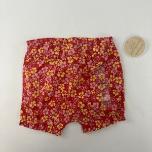 First Impressions Red Flower Shorts 6-9 mth