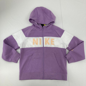 Nike Violet Zip Up Sweater Small Plus
