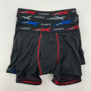 Hanes Ultimate® Boys' Lightweight Long Leg Boxer Brief 5-Pack - Apparel  Direct Distributor