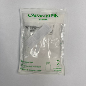 Calvin Klein 2-pk Ribbed Tank Medium