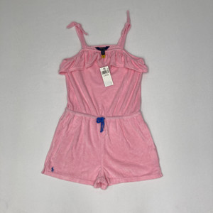 Ralph Lauren Terrycloth Pink Cover Up 12-14