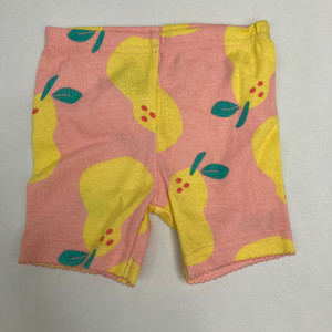 Carters Pink Pear Shorts 12 mth