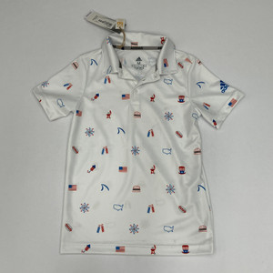 Adidas Patriotic Dress Shirt M