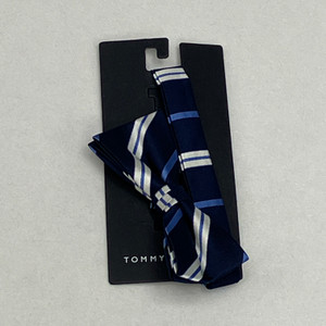 Tommy Hilfiger Naval Stripe Bow Tie One Size