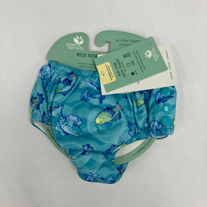 Green Sprouts Eco Snap Swim Diaper Fish 12 mth