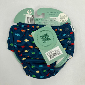 Green Sprout Fish Swim Diaper 6 mth