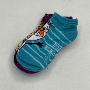 Frozen 6-Pk Socks Medium 7.5-3.5