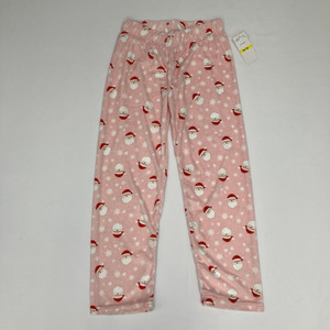 Max and Olivia Pink Santa Pants Medium 7-8 Yr